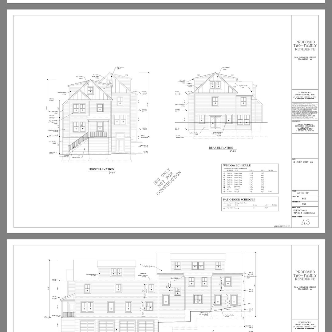 Construction drawings At this point its a piece of paper and a vision Looking forward to sharing the journey on this project