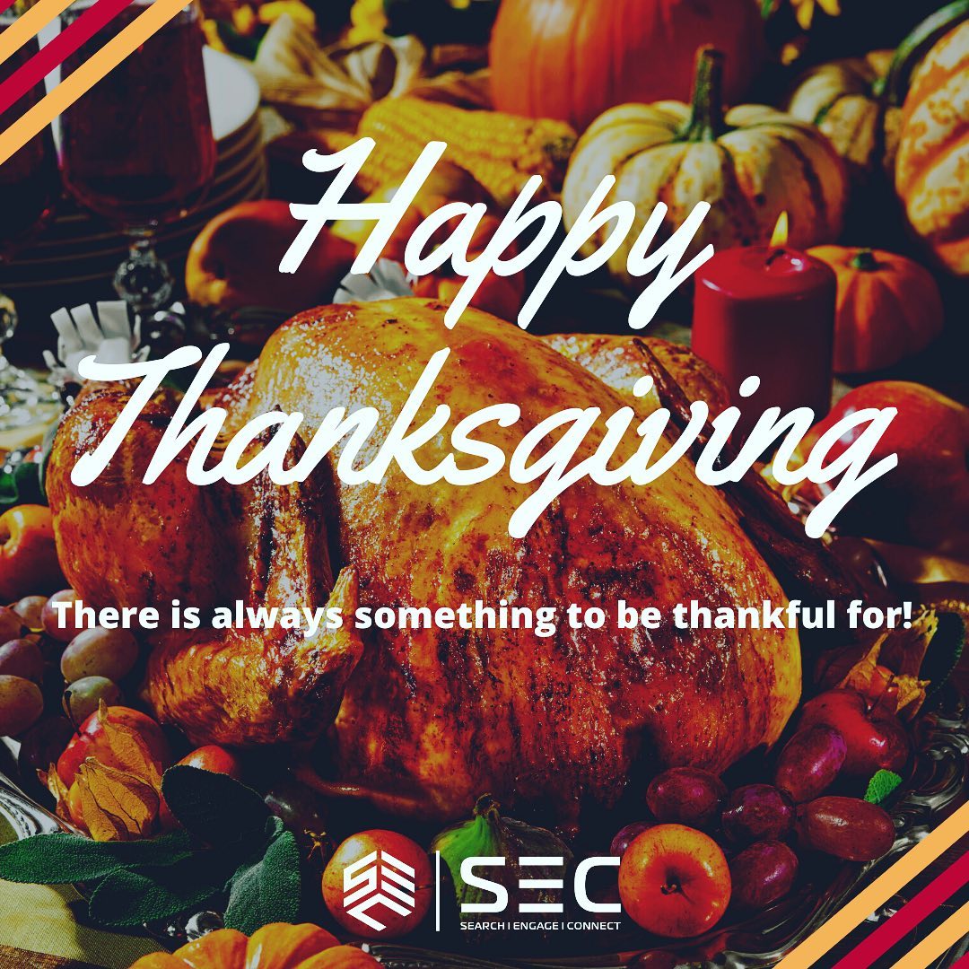 We have so much to be thankful for A heartfelt thank you to the entire SEC family our internal team clients and candidates We have been blessed to build amazing relationships with so many great people and for that we are grateful Wishing everyone and their families a Happy Thanksgiving 260072718 587721172343477 5605361472389443426 n