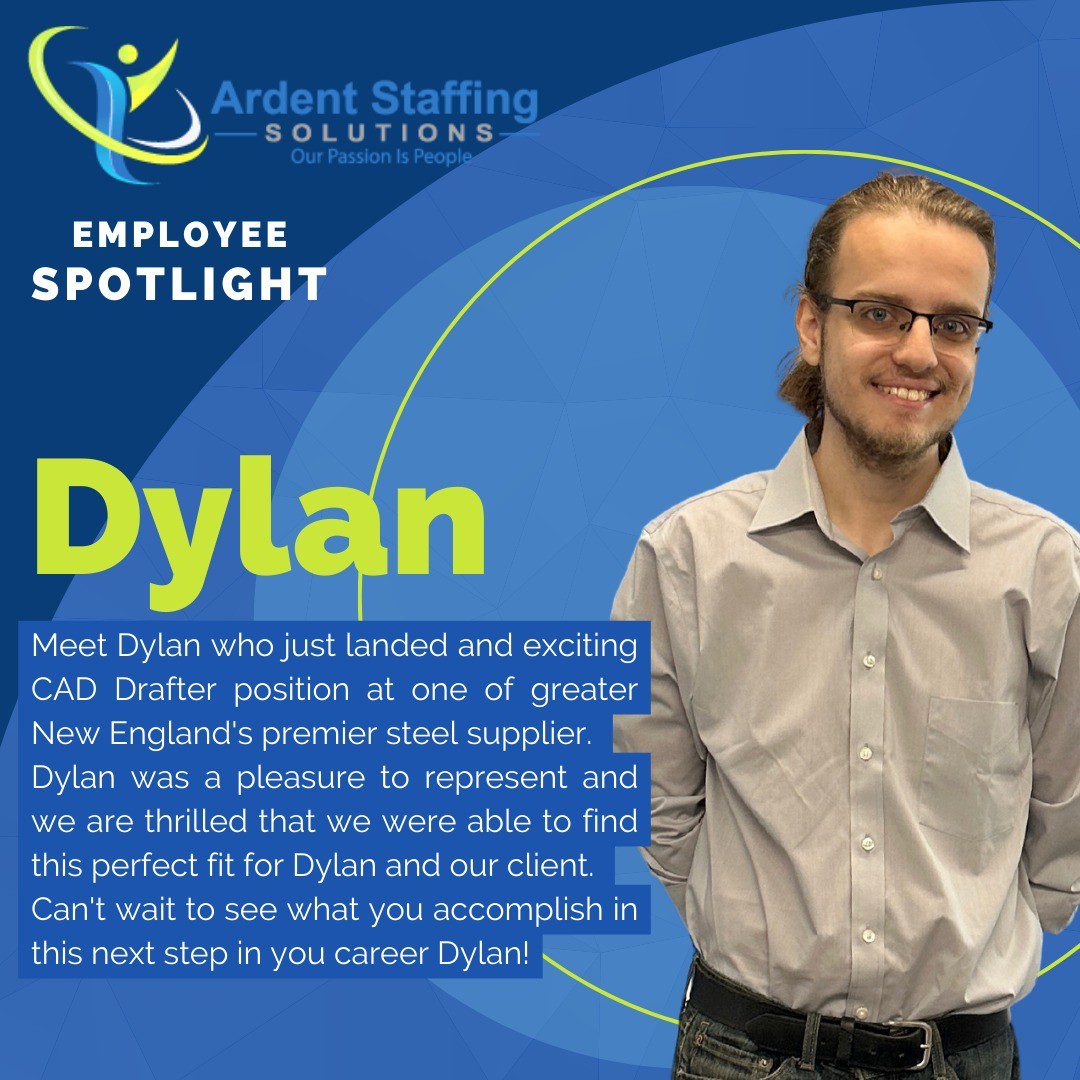 Always love to spotlight our employees. This week's spotlight is Dyan - Next week could be you!!Contact Ardent Staffing today and let our team of specialists help you land the perfect position!!